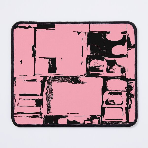 Item preview, Geometric Rectangular and Abstract Shapes in Pink designed and sold by deniselynnimage.