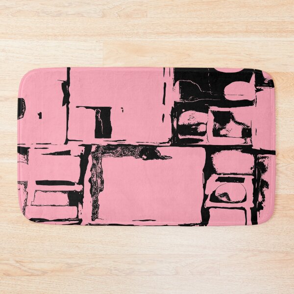 Item preview, Geometric Rectangular and Abstract Shapes in Pink designed and sold by deniselynnimage.