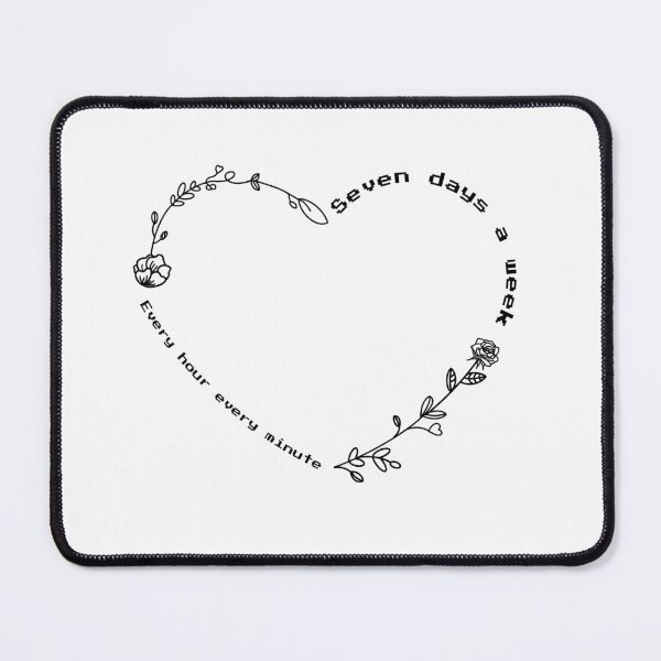 Item preview, BTS Jungkook Seven Heart Lyrics designed and sold by surprizingsyd.