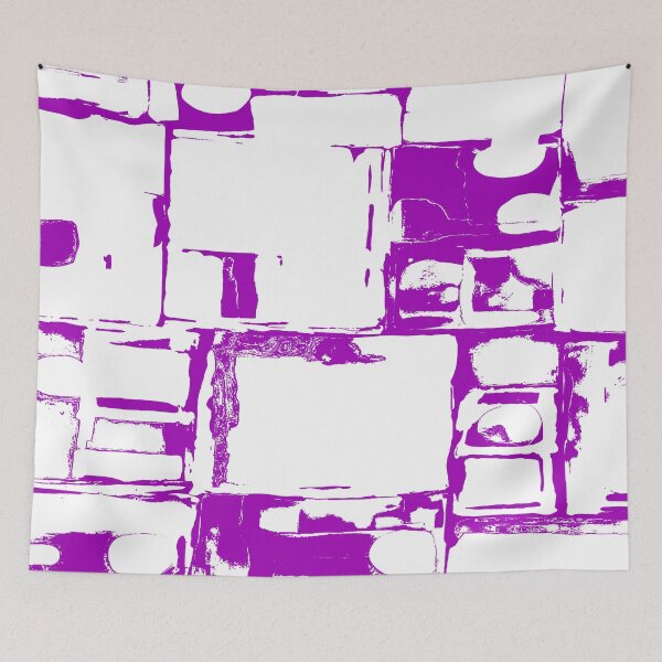 Item preview, Geometric Rectangular and Abstract Shapes in Purple designed and sold by deniselynnimage.