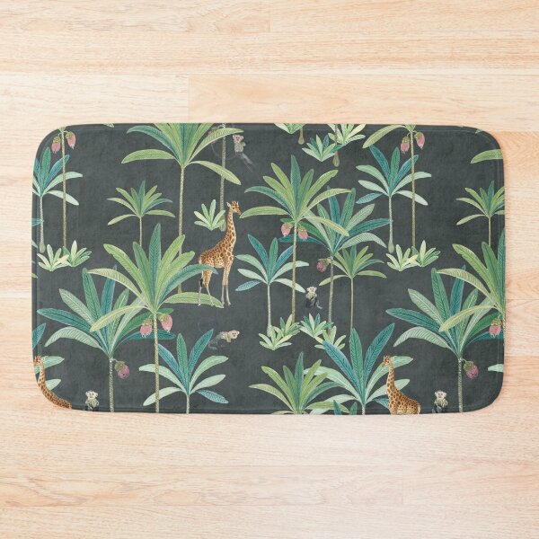 Item preview, Giraffes and Monkeys in Palms designed and sold by Corinne Alexa Jackson.