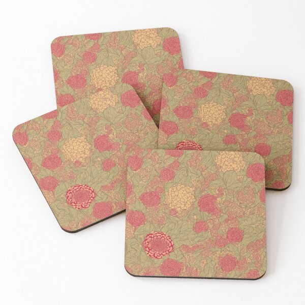 Item preview, Flowers, soft warm colors, abstract designed and sold by Time4Space.