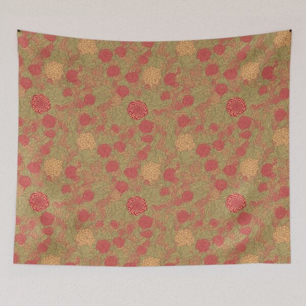 Item preview, Flowers, soft warm colors, abstract designed and sold by Time4Space.