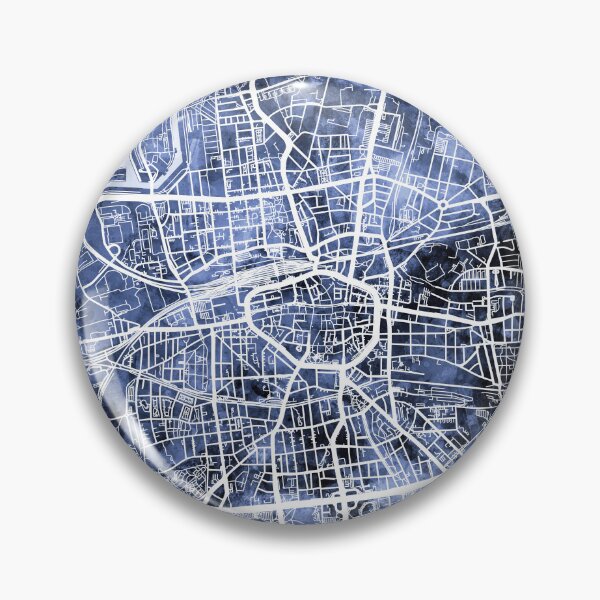 Item preview, Dortmund Germany City Map designed and sold by ArtPrints.