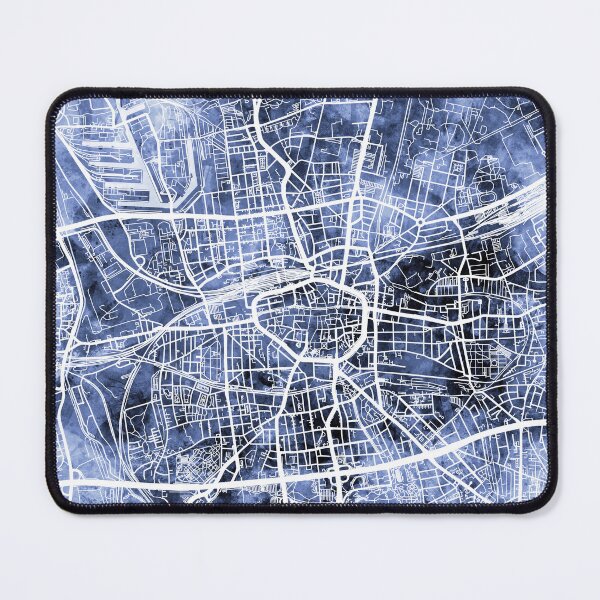 Item preview, Dortmund Germany City Map designed and sold by ArtPrints.