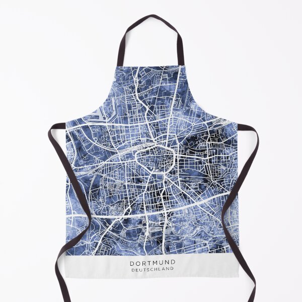 Item preview, Dortmund Germany City Map designed and sold by ArtPrints.