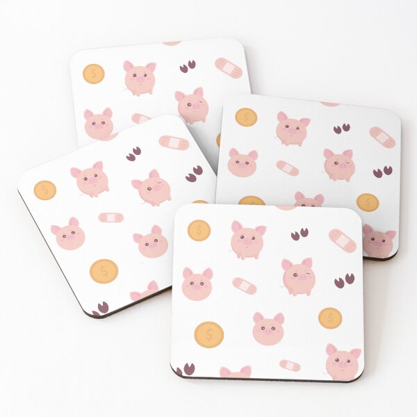 Item preview, Cute Piggy Pig Patterns designed and sold by RunSumErrands.
