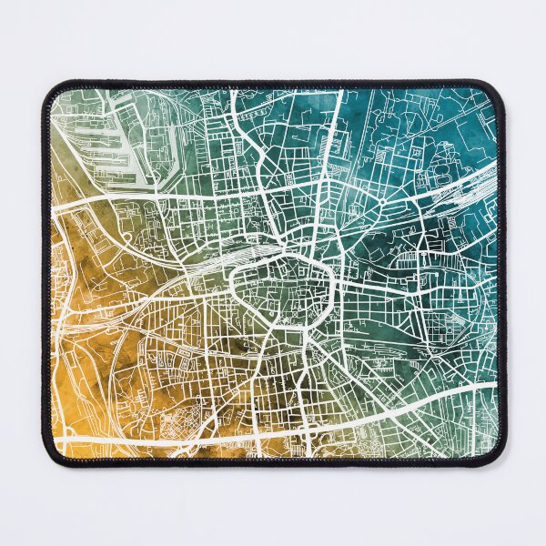 Item preview, Dortmund Germany City Map designed and sold by ArtPrints.