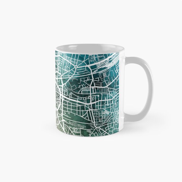 Item preview, Dortmund Germany City Map designed and sold by ArtPrints.