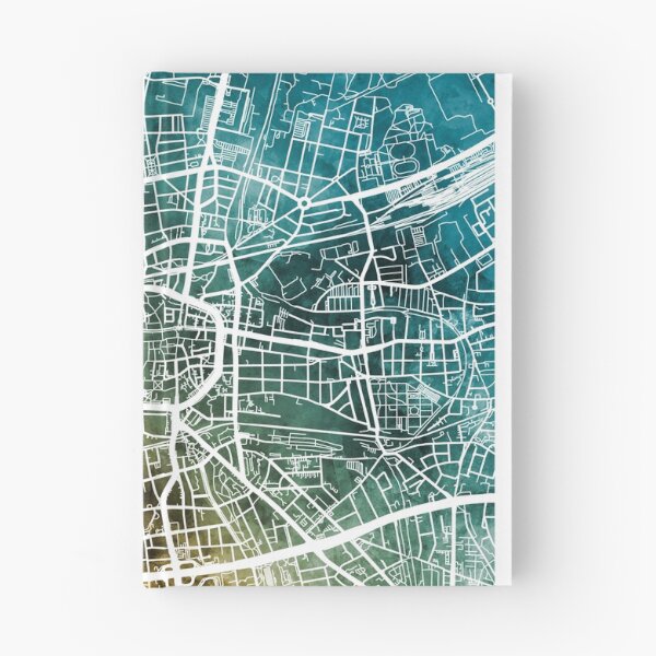 Item preview, Dortmund Germany City Map designed and sold by ArtPrints.