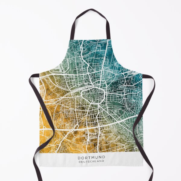 Item preview, Dortmund Germany City Map designed and sold by ArtPrints.