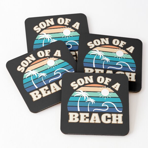 Item preview, Inspiring and Motivational Quotes - Son of a Beach | Palm Trees | Wave designed and sold by TeeraCollection.