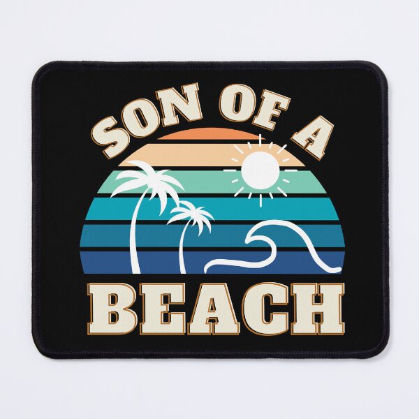 Item preview, Inspiring and Motivational Quotes - Son of a Beach | Palm Trees | Wave designed and sold by TeeraCollection.
