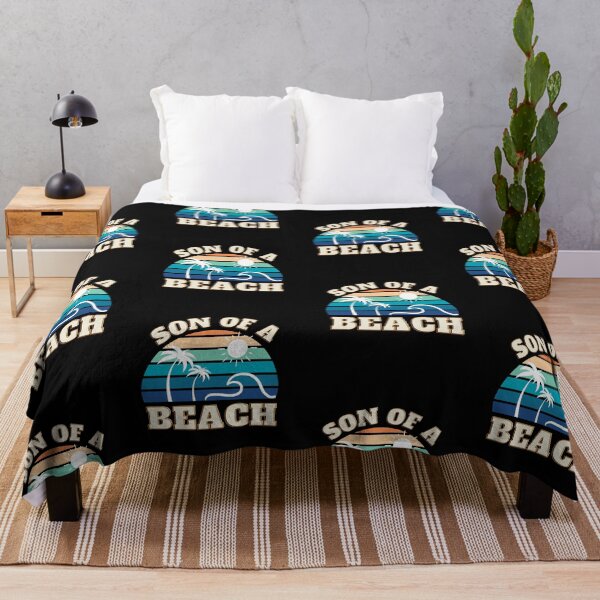 Item preview, Inspiring and Motivational Quotes - Son of a Beach | Palm Trees | Wave designed and sold by TeeraCollection.