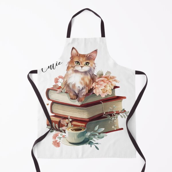 Item preview, Book Aesthetic. Learning biology book and cat. Bouquet of peonies and cup of coffee designed and sold by Anastasiia Yurevych.