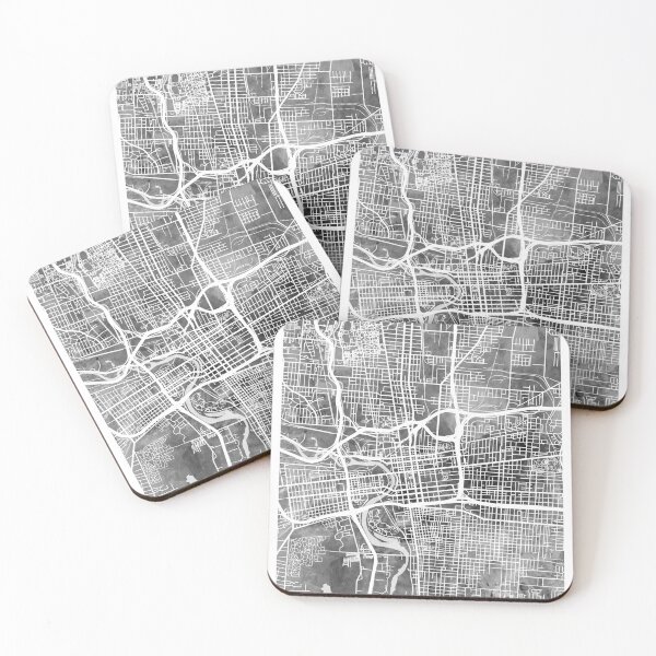 Item preview, Columbus Ohio City Street Map designed and sold by ArtPrints.