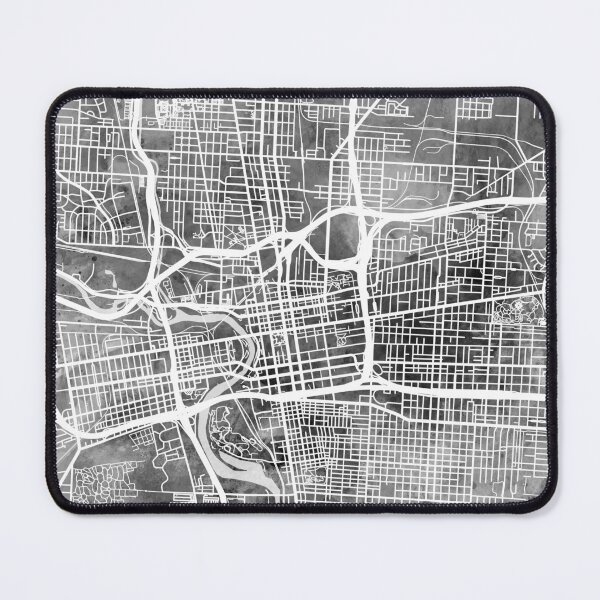 Item preview, Columbus Ohio City Street Map designed and sold by ArtPrints.