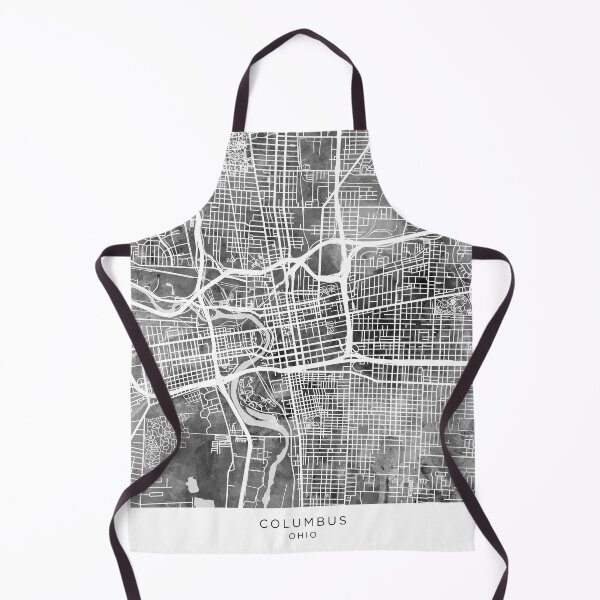 Item preview, Columbus Ohio City Street Map designed and sold by ArtPrints.