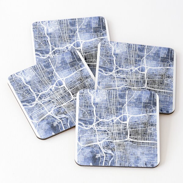 Item preview, Columbus Ohio City Street Map designed and sold by ArtPrints.