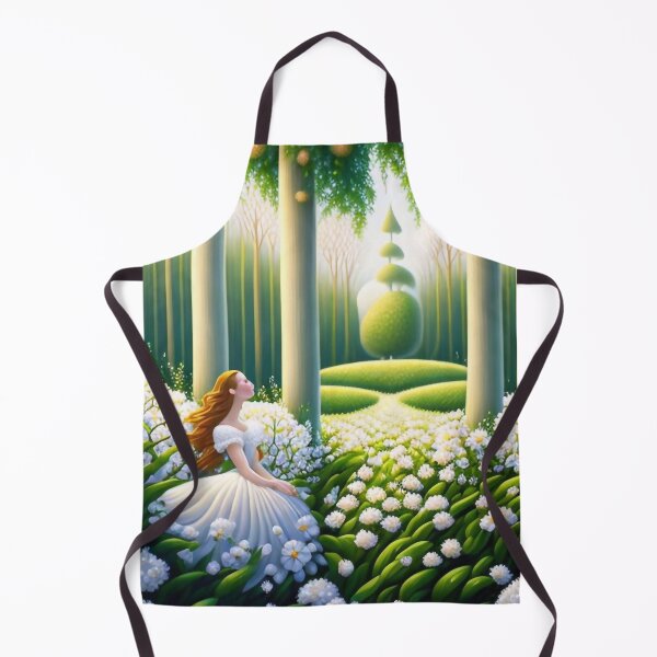 Item preview, White and green forest designed and sold by M-Y-A-R-T-.