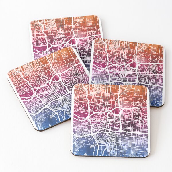 Item preview, Columbus Ohio City Street Map designed and sold by ArtPrints.