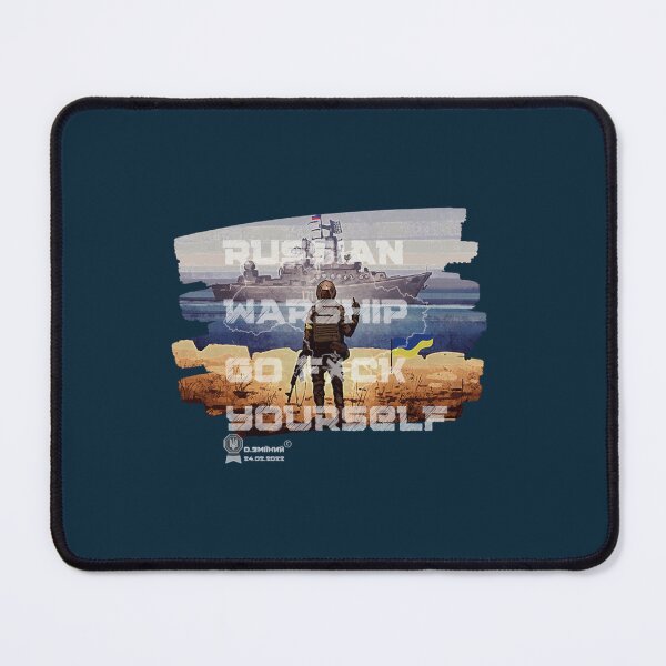 Item preview, RUSSIAN WARSHIP GO FUCK YOURSELF    designed and sold by Hotvlnha.