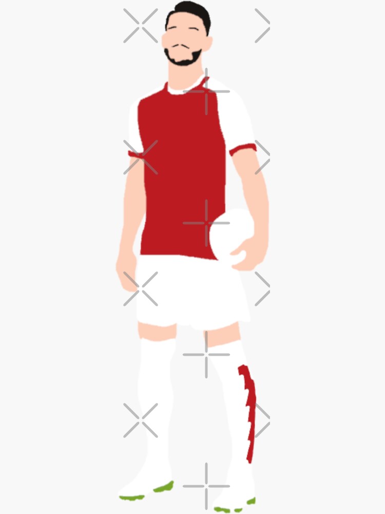 Pegatina con la obra «Declan Rice Arsenal» de Rhys40 Redbubble