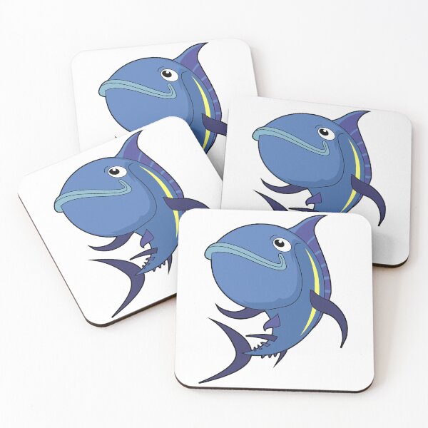 Item preview, Big Blue Tuna Cartoon designed and sold by leyahsaller-ty.