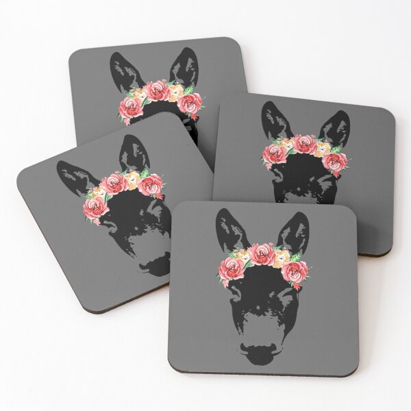 Item preview, Donkey Wearing a Floral Headband	 designed and sold by yegzokqoj6.