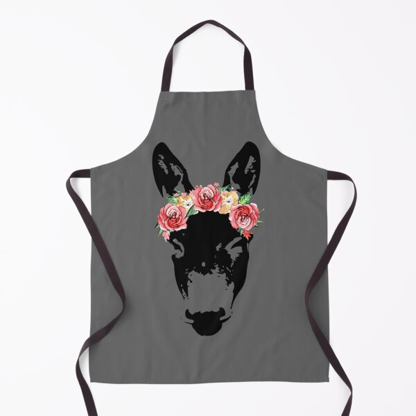 Item preview, Donkey Wearing a Floral Headband designed and sold by yegzokqoj6.