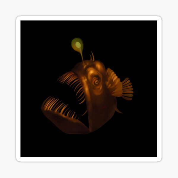 Deep Sea Predator Sticker