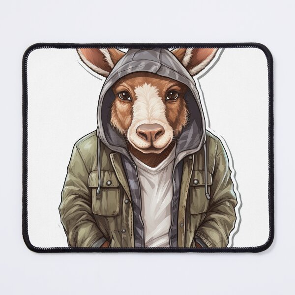 Item preview, Cool Donkey in casual clothing designed and sold by Sidewayanimals.