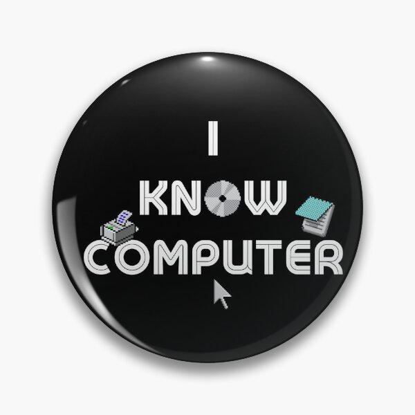 Item preview, I KNOW COMPUTER designed and sold by MurmuringShop.