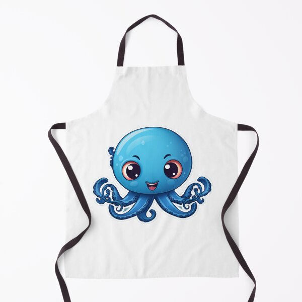 Item preview, Cute cartoon octopus designed and sold by Stickermagician.
