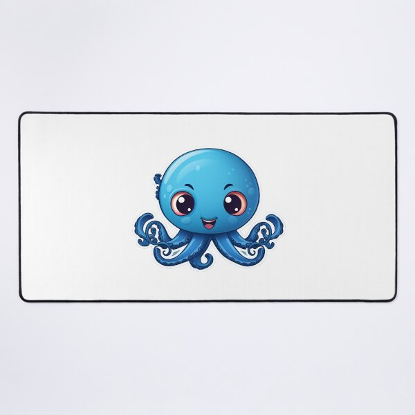 Item preview, Cute cartoon octopus designed and sold by Stickermagician.