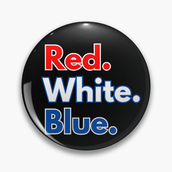 Item preview, Red White Blue American USA Flag colors July 4 Pride design designed and sold by Uplife-MyStore.