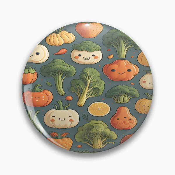 Item preview, Cute Vegetables Pattern designed and sold by Itsheartshop.