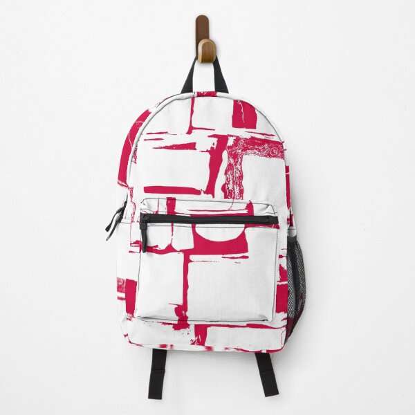 Item preview, Geometric Rectangular and Abstract Shapes in Red designed and sold by deniselynnimage.