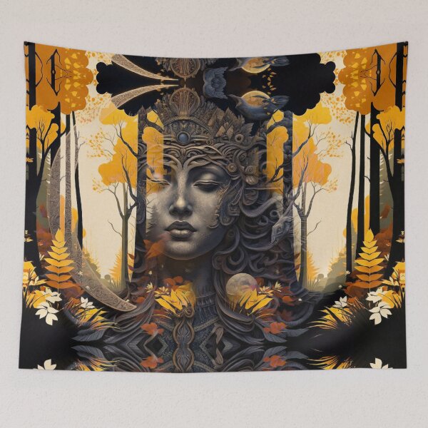 Item preview, Autumn Moon Life Goddess designed and sold by webgrrl.