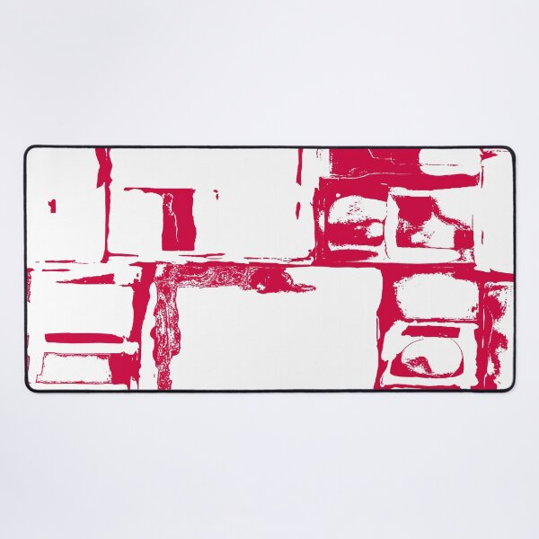 Item preview, Geometric Rectangular and Abstract Shapes in Red designed and sold by deniselynnimage.