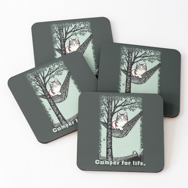 Item preview, Camper for life-Cat design by CallisC Arts designed and sold by CallisC-Arts.