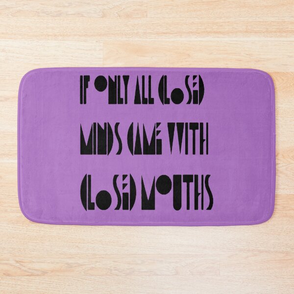 Item preview, If Only Closed Minds Came with Closed Mouth Pride Quote 2 designed and sold by taiche.