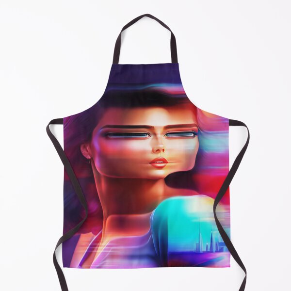 Item preview, Futuristic Psychedelic Woman designed and sold by GreissDesign.