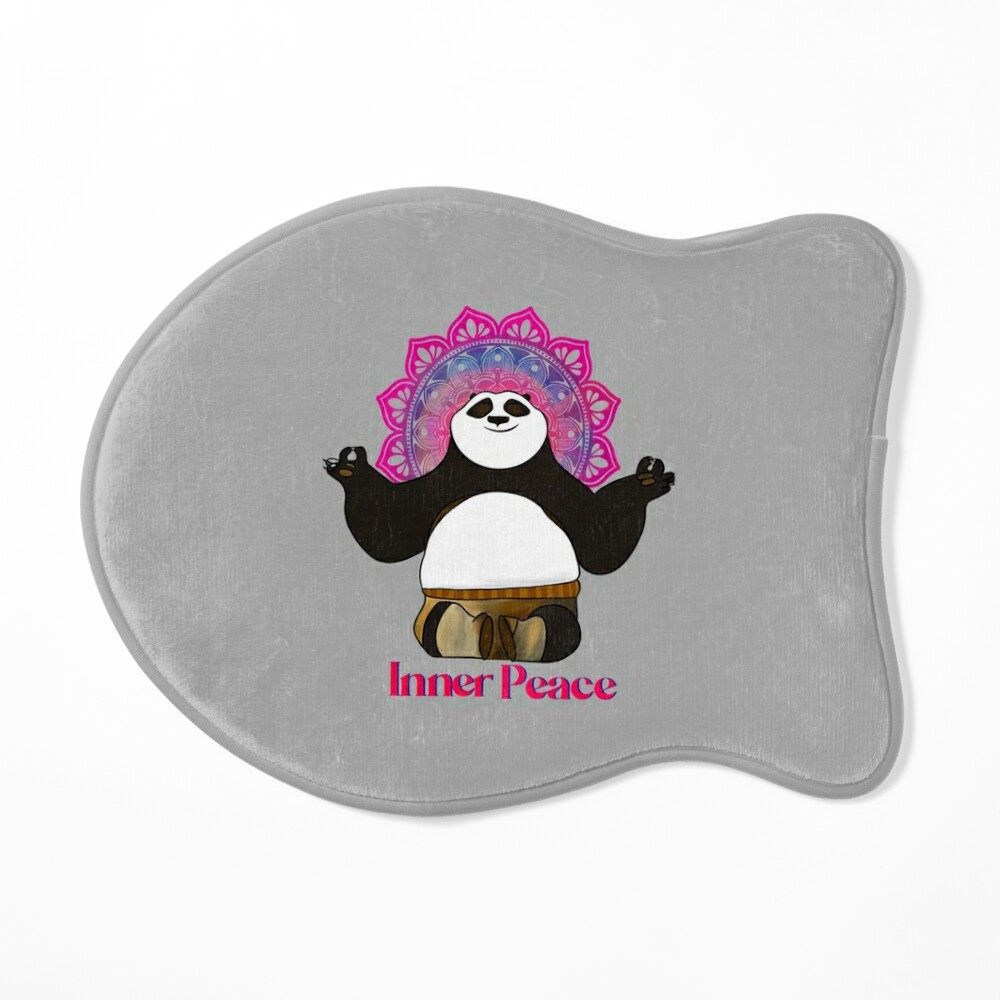 Cute Panda Cupid Valentine Pattern Print Yoga Mat – GearFrost