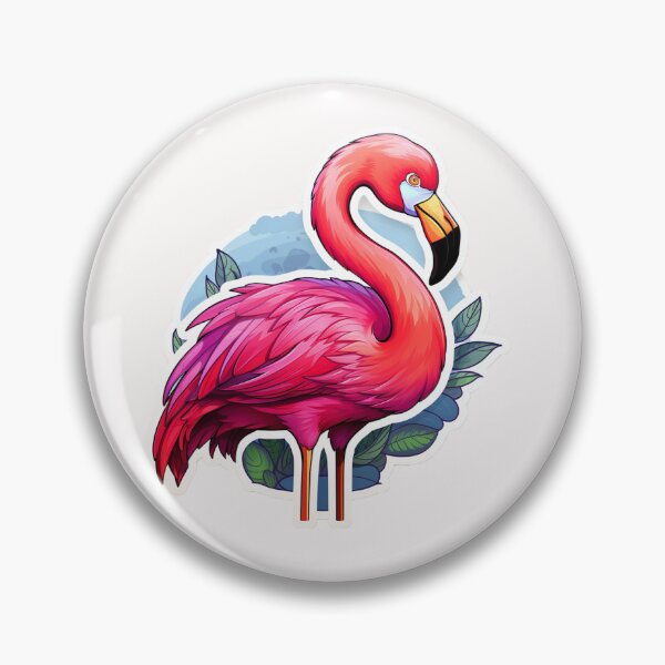 Artikelvorschau, Ruhige Flamingos entworfen und verkauft von Stickermagician.