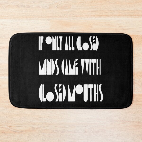 Item preview, If Only Closed Minds Came with Closed Mouth Pride Quote 3 designed and sold by taiche.