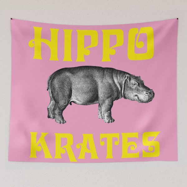 Item preview, Hippocrates, funny meme designed and sold by Mauswohn.