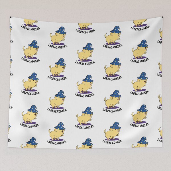 Item preview, Labra-cadabra Funny Labrador Dog Puns  designed and sold by punnybone.