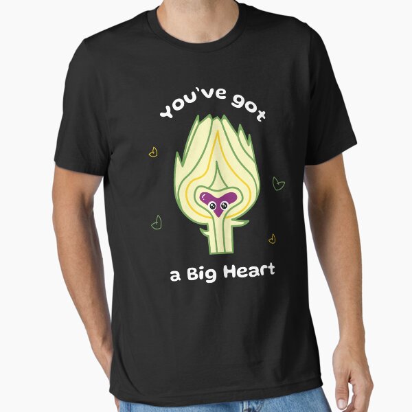 Artikel-Vorschau von You´ve got a Big Heart Artischocke Vegan, designt und verkauft von MooonTees.