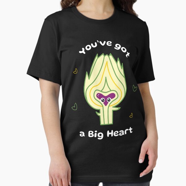 Artikel-Vorschau von You´ve got a Big Heart Artischocke Vegan, designt und verkauft von MooonTees.